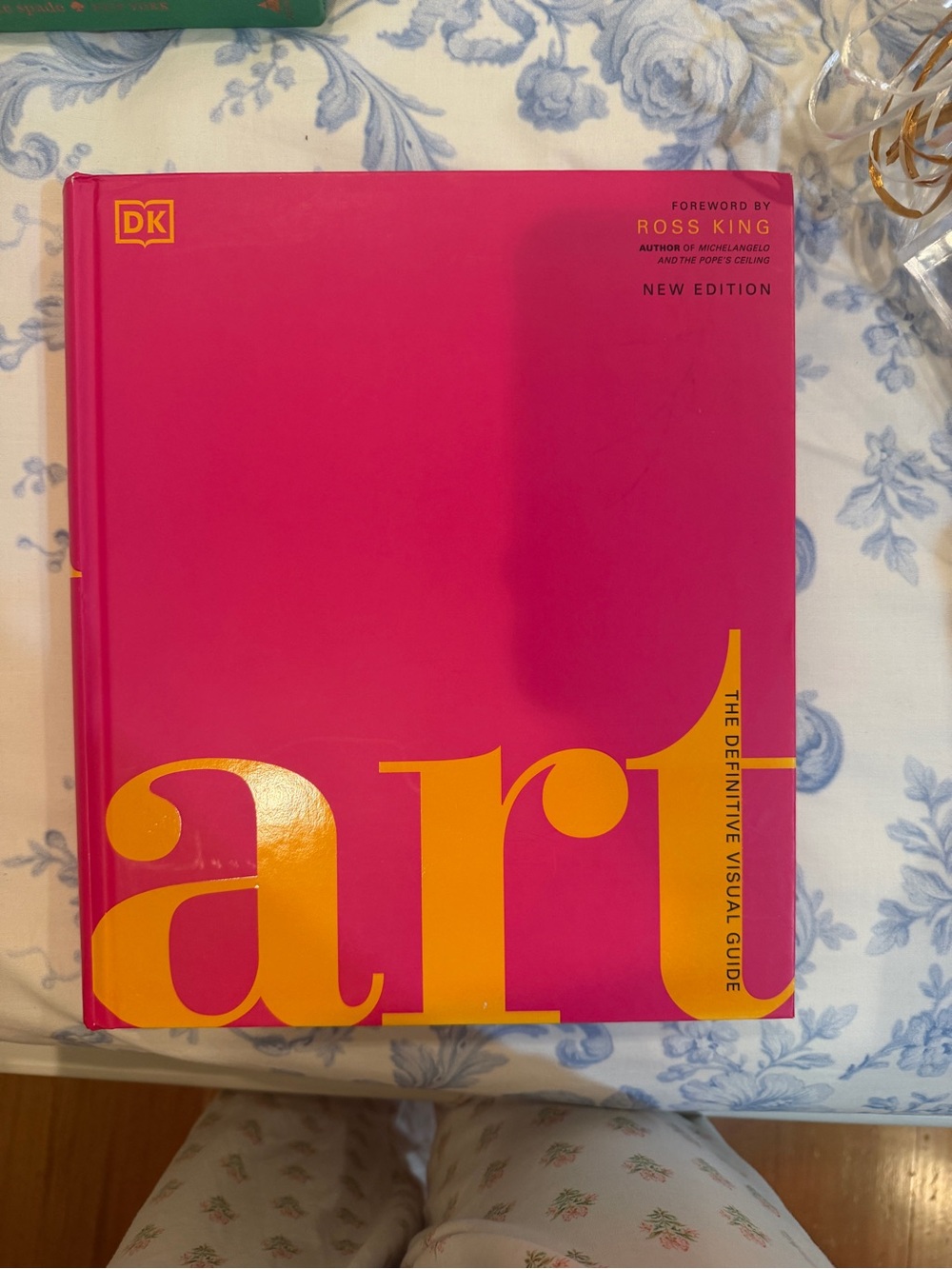 'Art' the Definitive Visual Guide Hardcover - Hot Pink and Orange